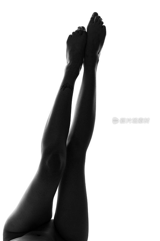 女性的腿