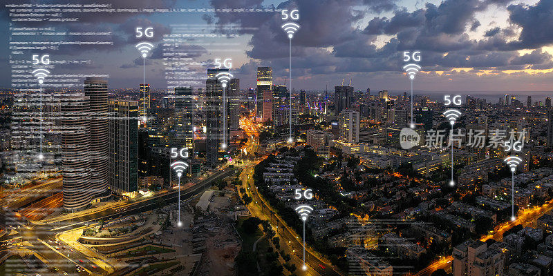 5G网络安全速度连接通信