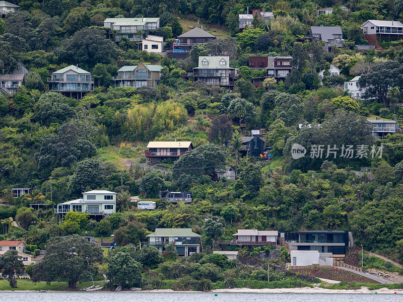 新西兰北岛帕库山的住宅