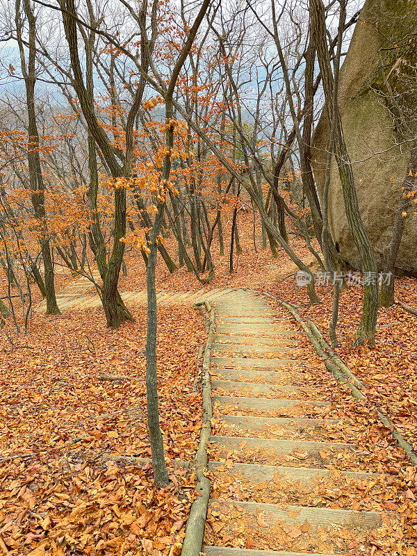 韩国冬季登山路线