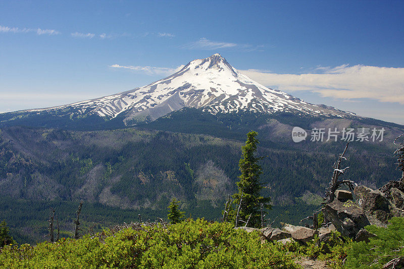 俄勒冈州的胡德山