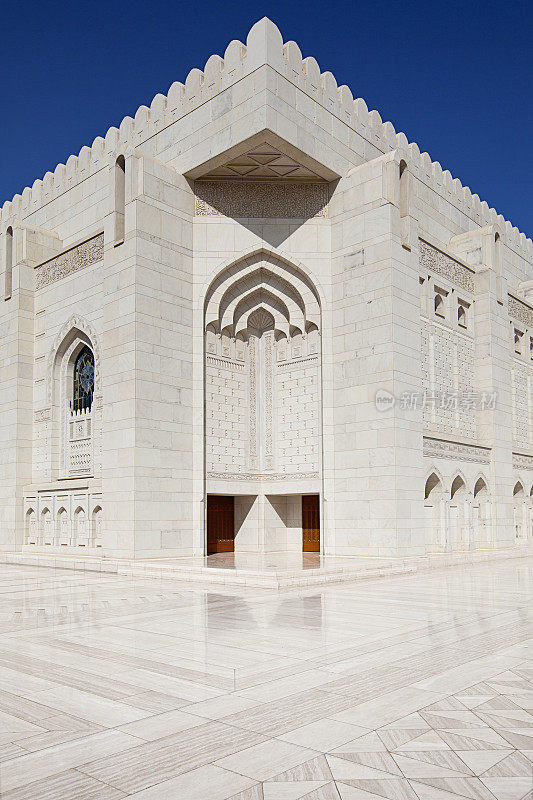 阿曼马斯喀特的大清真寺