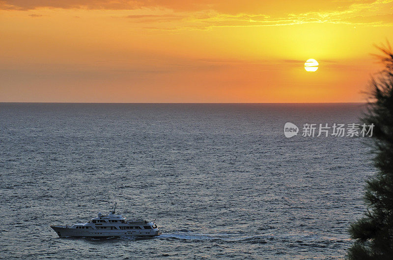 地中海日落