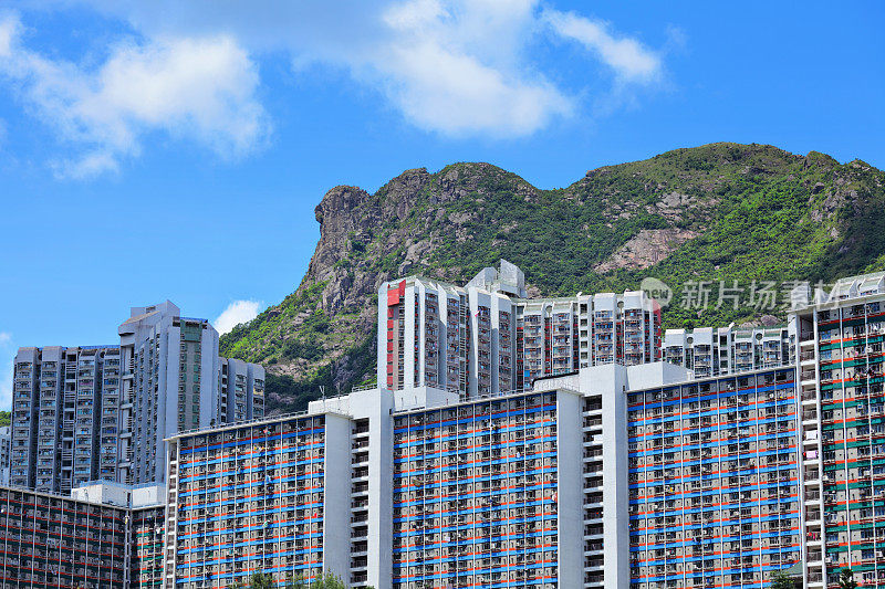 九龙、香港天际线