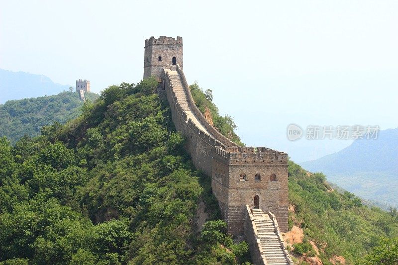 夏天的长城，中国金山岭