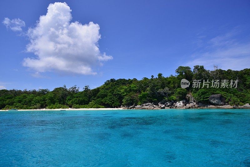 Similan群岛,泰国。