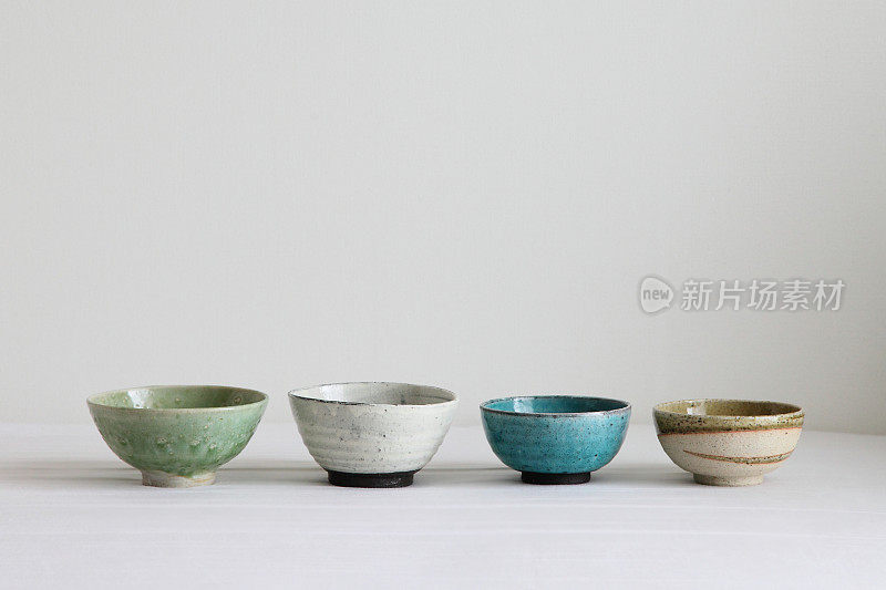 日本彩陶碗