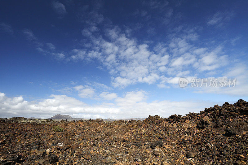 兰萨罗特岛的火山景观