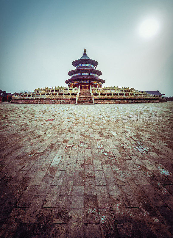 在北京的天坛
