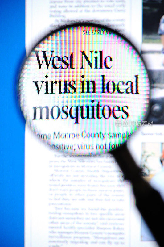 当地蚊子携带西尼罗河病毒