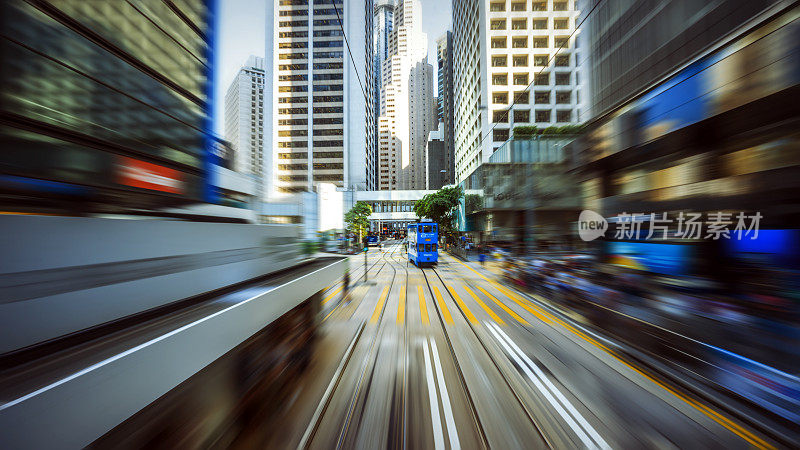 香港的街道