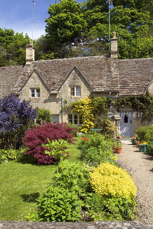 英国,科茨沃尔德Bibury。公司