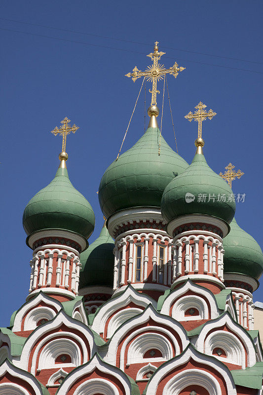 俄罗斯，莫斯科，奥斯坦基诺，三一大教堂