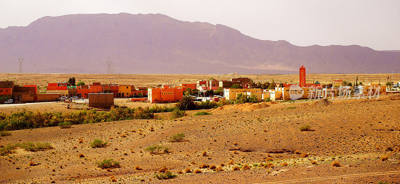 沙漠中的绿洲，摩洛哥