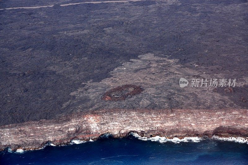 希洛土地生长熔岩流