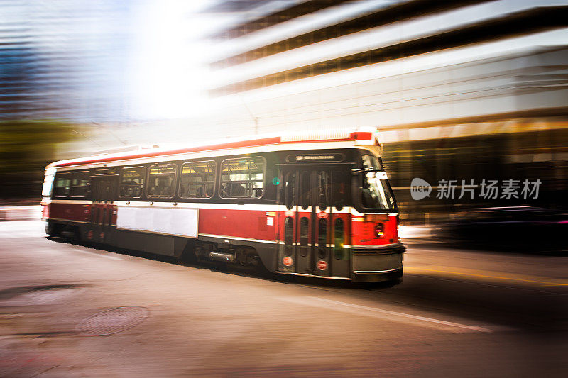 多伦多电车-公共交通