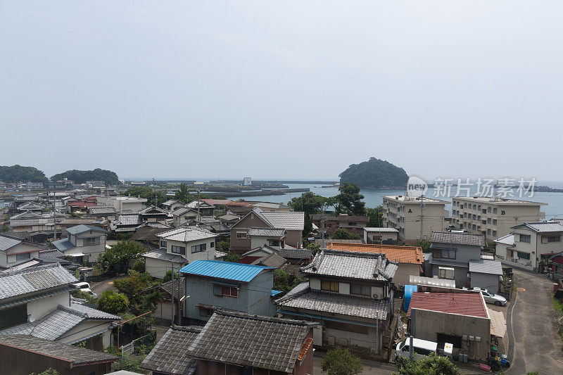 日本四国高知县的住宅区