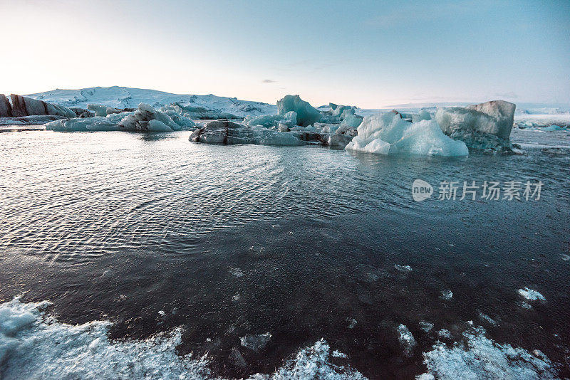 Jokulsarlon冰景观