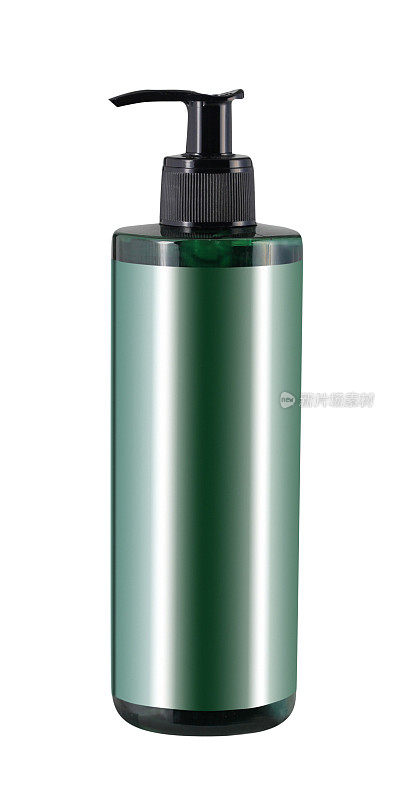 深绿色泵瓶