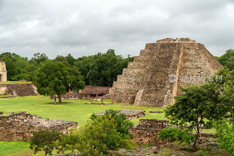 墨西哥尤卡坦半岛的玛雅遗址