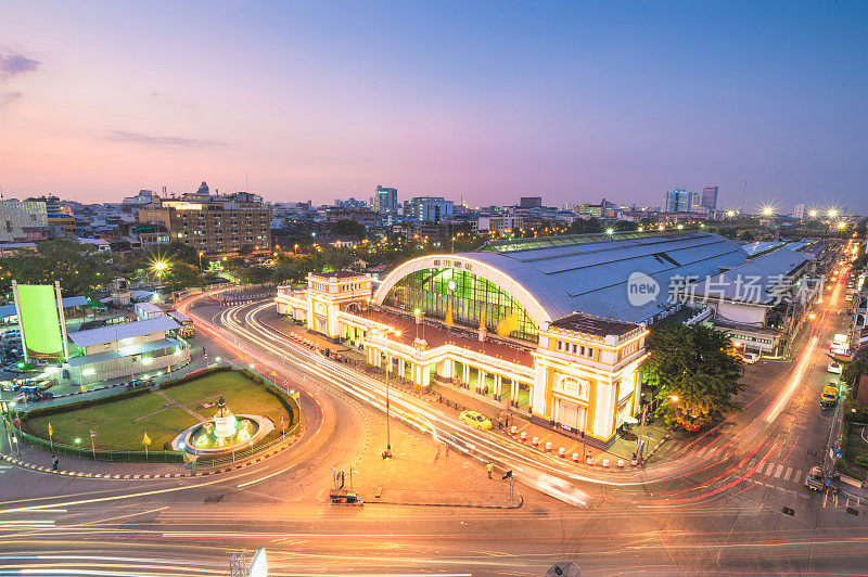 华兰芳站，泰国曼谷的主要火车站