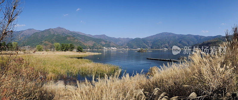 日本川口湖秋季