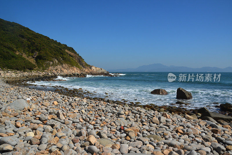 香港塔门(草岛)石滩