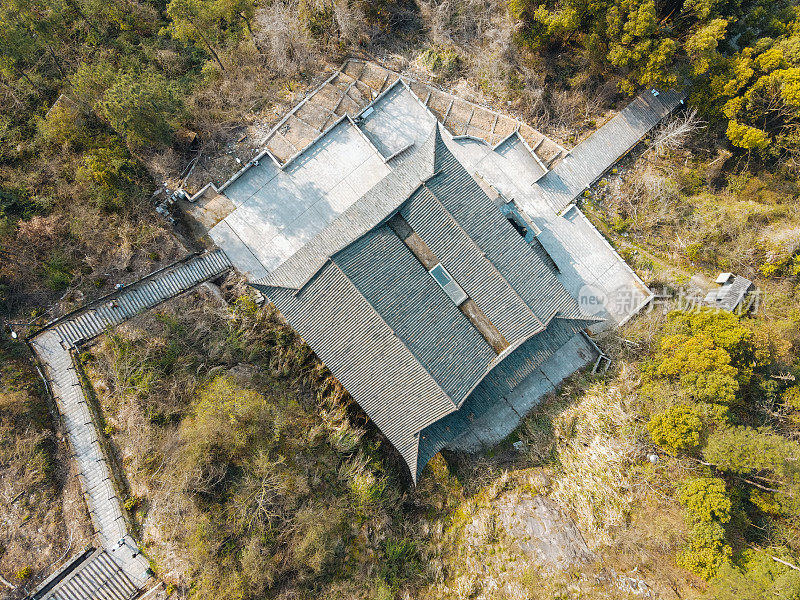 中国传统文化道教古建筑风光