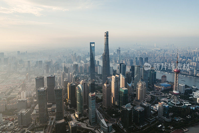 上海的天际线