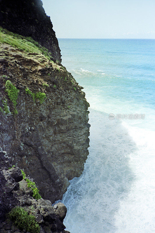 夏威夷海滩海岸线电影照片