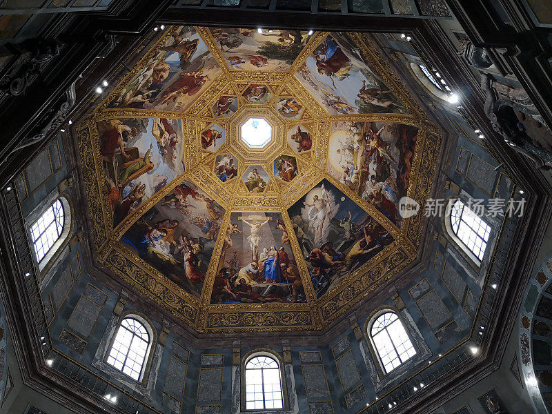 托斯卡纳，佛罗伦萨，美第奇教堂的圆顶