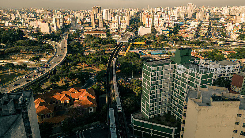 圣保罗市的铁路基础设施