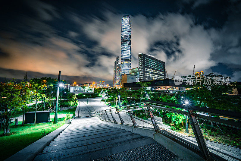 香港城市公园及街道照明