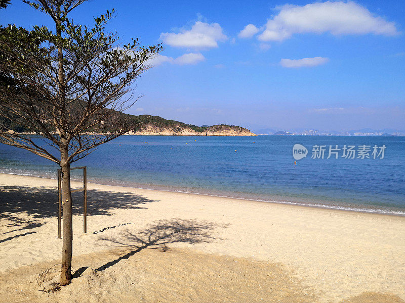 香港洲岛张东湾泳滩