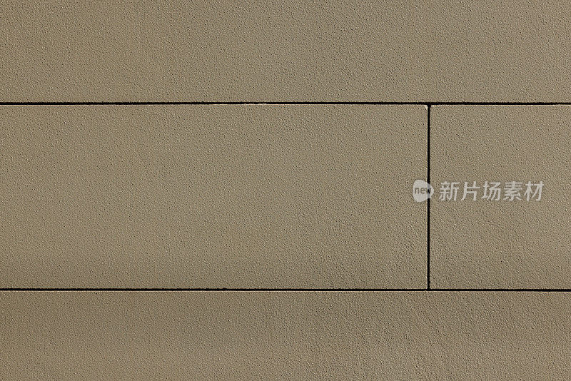 部分纹理米色混凝土砌块墙
