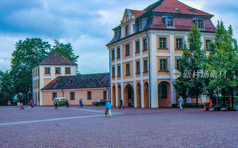 1989年旧正片扫描，德国温加滕圣马丁和奥斯瓦尔德大教堂教学学院