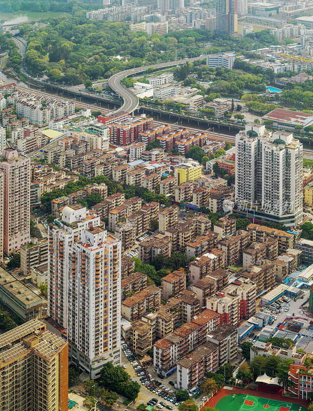 深圳的一个老住宅区