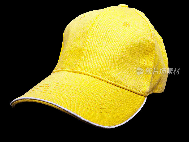 黄色的棒球帽