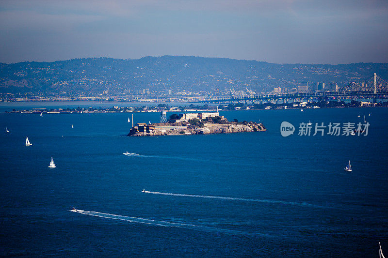 旧金山湾和恶魔岛