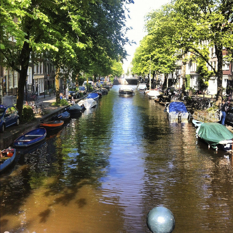 阿姆斯特丹水道-移动股票