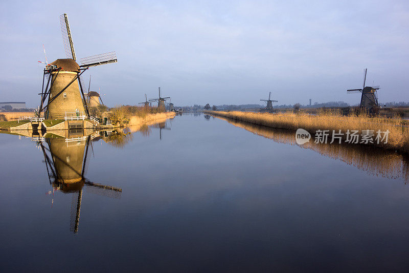 荷兰的风车，Kinderdijk