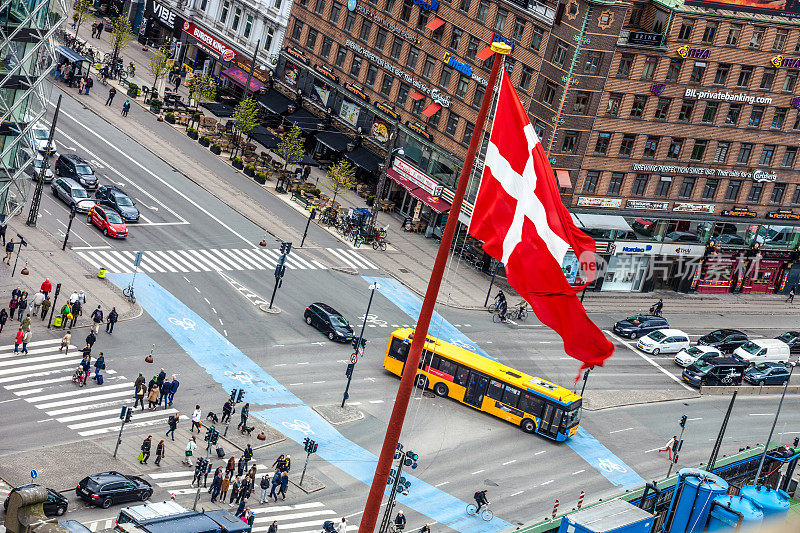 哥本哈根市中心的交通