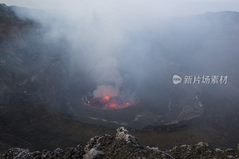 刚果尼拉贡戈火山，地球的心脏