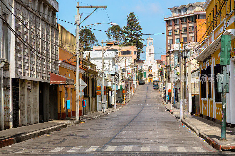 危地马拉市的街道
