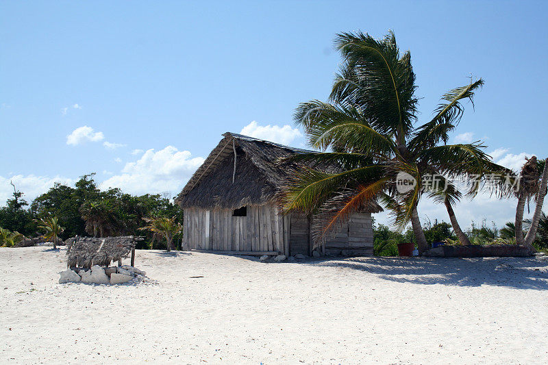 海滩小屋