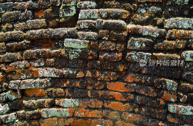 斯里兰卡西格里亚:旧砖石墙