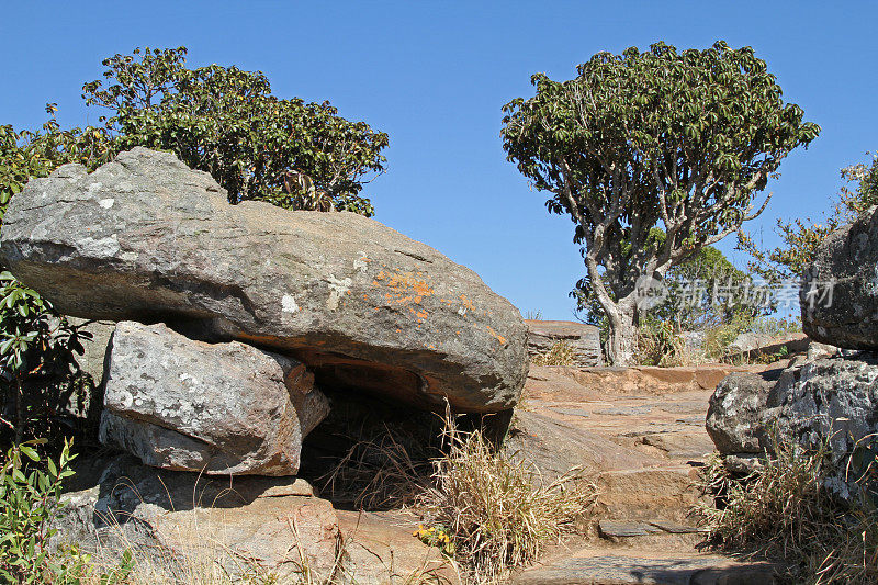 在布莱德河峡谷