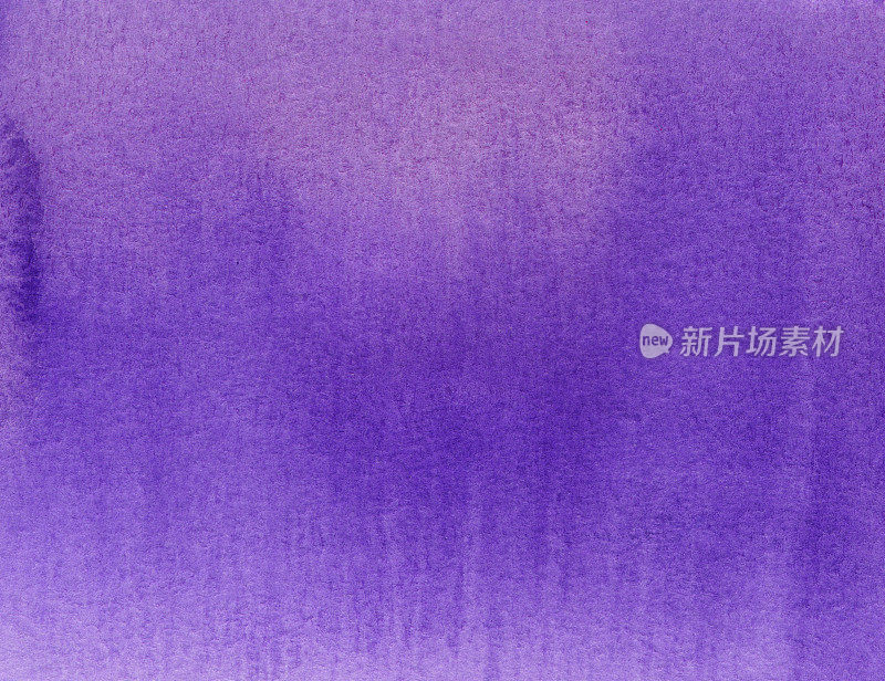 手绘紫罗兰色水彩