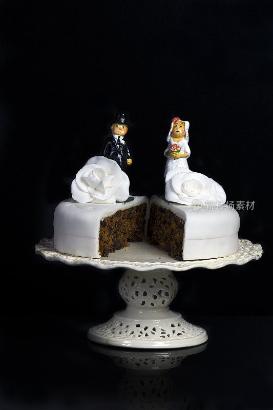 离婚的婚礼蛋糕