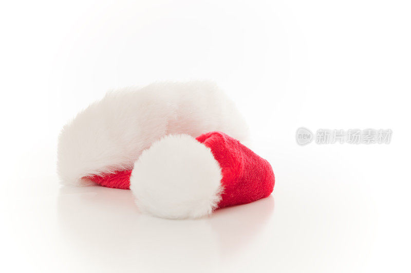 白色圣诞老人帽